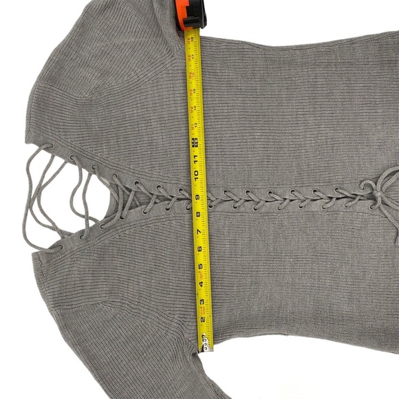 Soho Jeans Closed Cardigan Grey Women’s Size Medium - Picture 8 of 9